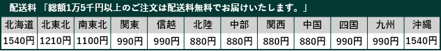 配送費無料